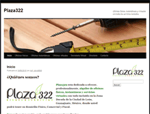 Tablet Screenshot of plaza322.com